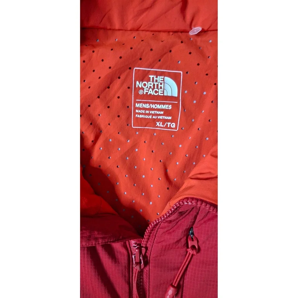 The North Face Ventrix Insulated Jacket Mens XL Red Ripstop Full Zip NF0A35DS